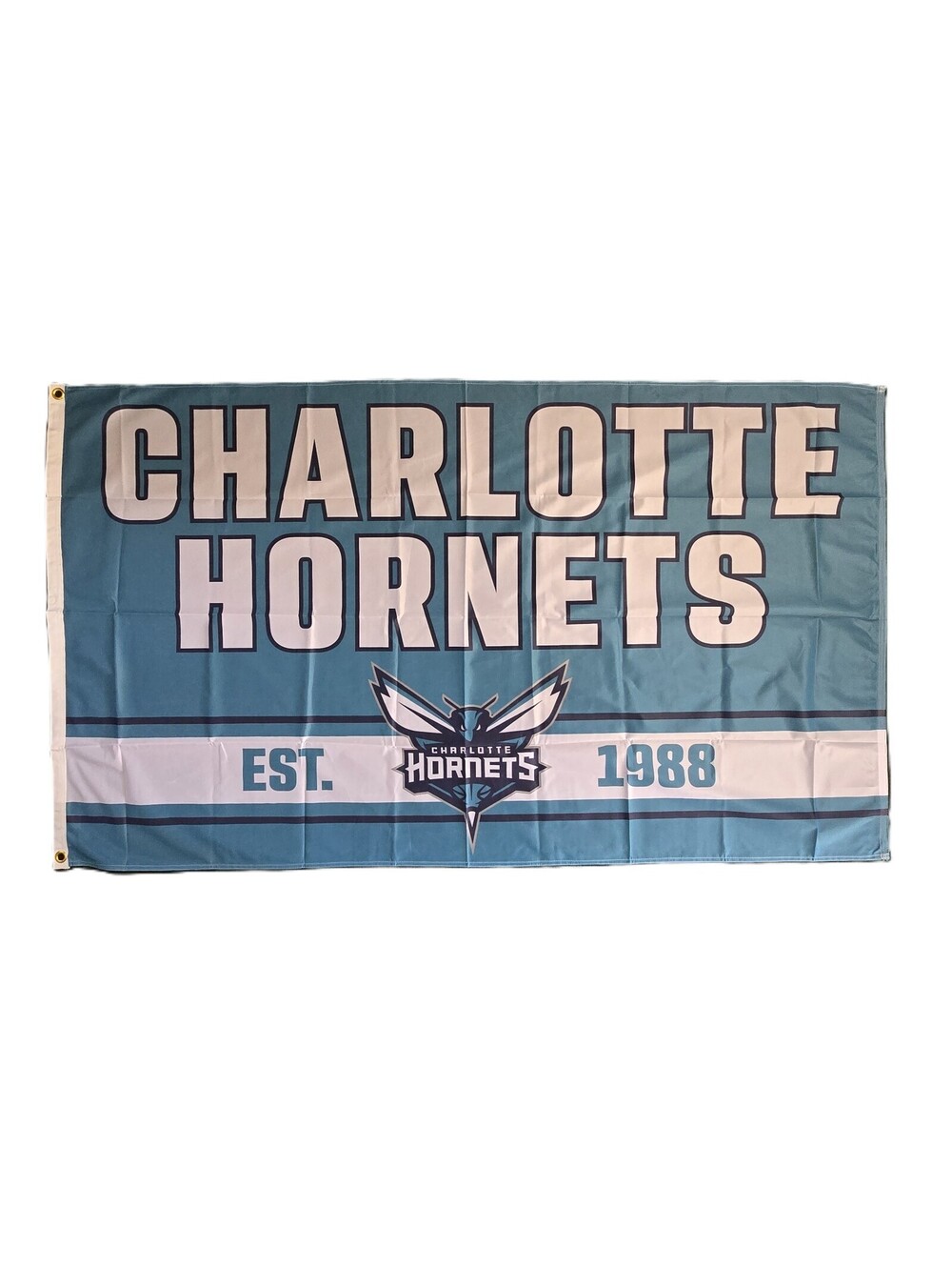 Charlotte Hornets NBA 3x5 Flag Banner 36x60 Basketball Wall Decor New